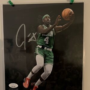 Jrue Holiday autographed un-framed photo